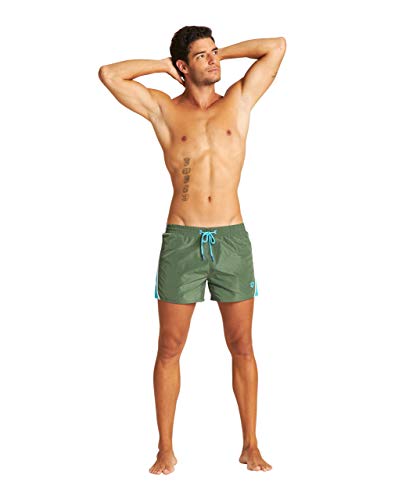 ARENA Barth - Bañador de Hombre para Playa y Piscina, Tejido Suave de Secado rápido, X-Short con Slip Interior de Malla