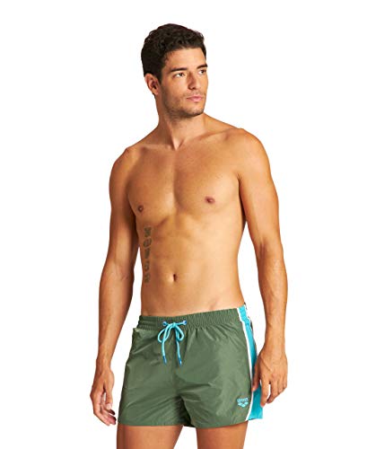 ARENA Barth - Bañador de Hombre para Playa y Piscina, Tejido Suave de Secado rápido, X-Short con Slip Interior de Malla