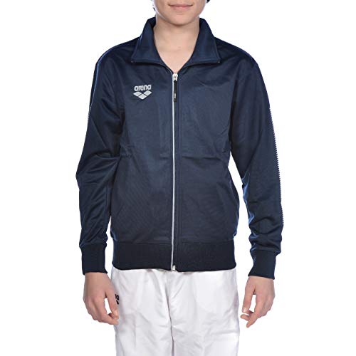 ARENA Unisex Kids Team Line - Chándal de Punto para jóvenes, Chaqueta atlética Ligera y Pantalones, Unisex niños Niños, Chaqueta calentadora, 1D574, Navy - Chaqueta, XL