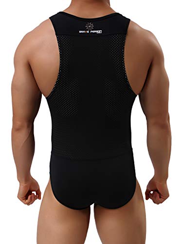 Arjen Kroos Body para Hombre Bodysuit Deportiva Leotardo Ropa Interior Sexy Deportivo de Hombre para Gimnasia Danza Bañador Bodies Elásticos