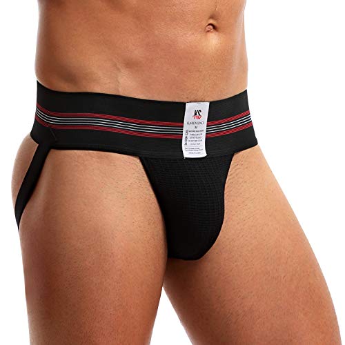 Arjen Kroos Jockstrap Suspensorio para Hombre Sexy Tanga Slips Ropa Interior Thong lencería Deporte