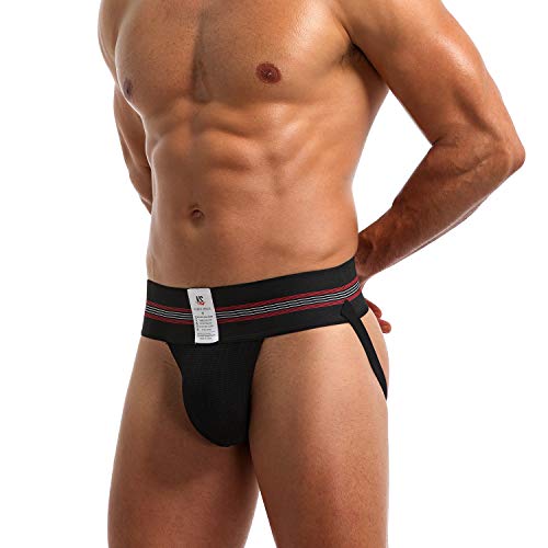 Arjen Kroos Jockstrap Suspensorio para Hombre Sexy Tanga Slips Ropa Interior Thong lencería Deporte