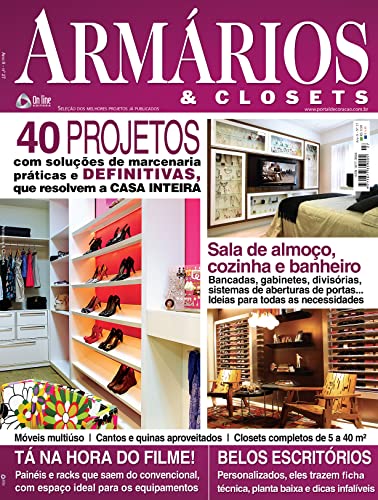 Armários & Closets: Edição 27 (Portuguese Edition)