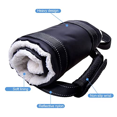 Arnés de Soporte para Perros, arnés Trasero de elevación para Perros para piernas débiles, arnés Trasero Ajustable con asa para Perros discapacitados, lesionados y Ancianos (Large)