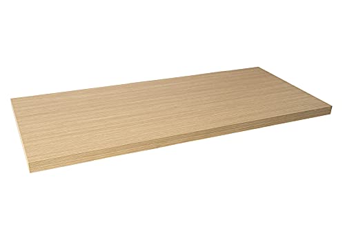 Arregui Basic CRA37-B Encimera de madera para mueble de basura y reciclaje Arregui Basic y Arregui Vario, fácil colocación adhesiva, color roble trigo