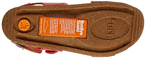 Art I Breathe, Sandalias con Punta Abierta Mujer, Rojo (Red Red), 38 EU