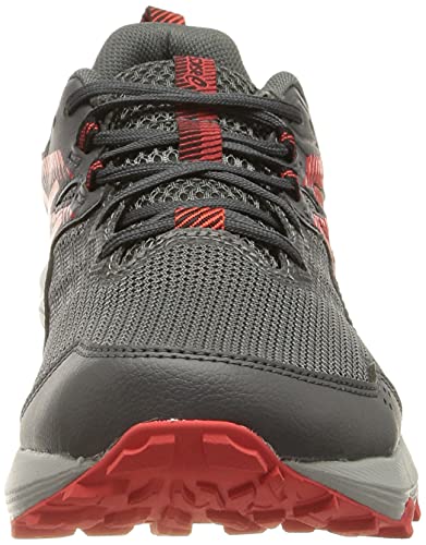 Asics Gel-Sonoma 6, Zapatillas para Carreras de montaña Hombre, Carrier Grey/Electric Red, 45 EU