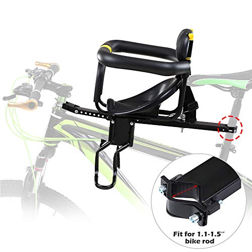 Asientos de Bicicleta de Seguridad para Niños,Silla Bebe Bicicleta Delantera para MTB Bicicleta de Carretera Bicicleta