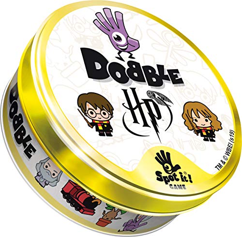 Asmodee Dobble Harry Potter 2021 - Juego de observación, de Cartas (versión en francés)