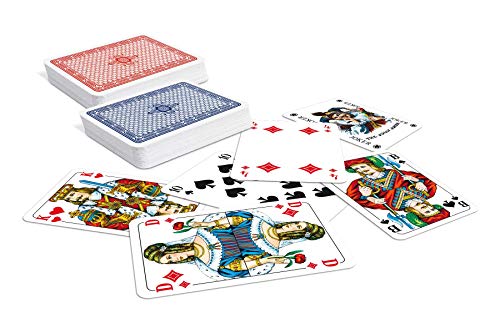 ASS Altenburger 22570188 - Caja de Cartas, Imagen Francesa, en Caja ecológica para Rommé, Skat, Bridge, Canasta