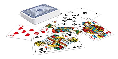 ASS Altenburger 22570188 - Caja de Cartas, Imagen Francesa, en Caja ecológica para Rommé, Skat, Bridge, Canasta