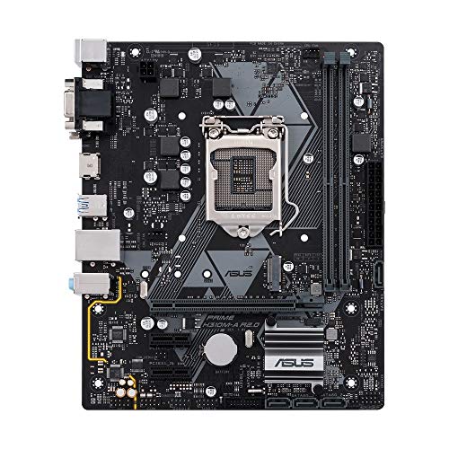 ASUS Prime H310M-A R2.0 - Placa Base mATX Intel de 8a y 9a Gen. LGA1151 con DDR4 a 2666MHz, Soporte M.2, HDMI, SATA de 6Gbps y USB 3.1 Gen 1, Negro