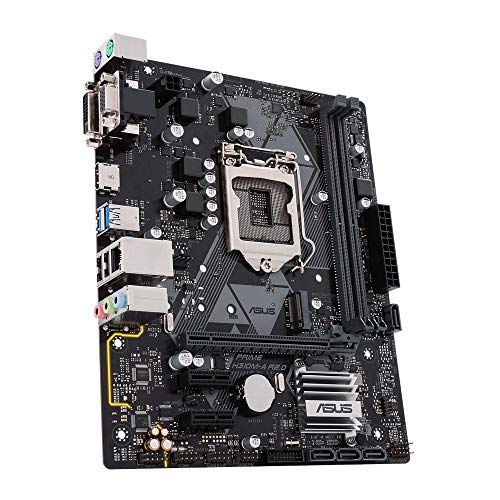 ASUS Prime H310M-A R2.0 - Placa Base mATX Intel de 8a y 9a Gen. LGA1151 con DDR4 a 2666MHz, Soporte M.2, HDMI, SATA de 6Gbps y USB 3.1 Gen 1, Negro