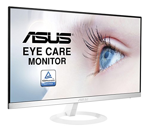 ASUS VZ249HE-W - Monitor fino de 23.8" Full HD (1920x1080, IPS, LED, 5 ms, HDMI, Eye care, antiparpadeo) Blanco