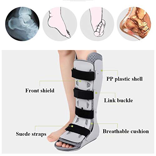 ASZX Fractura de Tobillo Férula de Reposo, Fascitis Férula de Arranque Tendinitis de Aquiles Plantar, Férula Nocturna ortopédica, Férula para Colocar los pies,Rightfoot