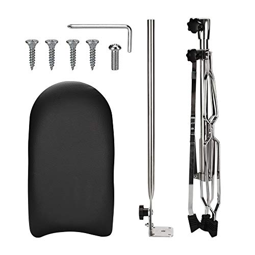 ATOMUS Tattoo Armrest Stand Bracket Adjustable Height Tattoo Arm Leg Rest Holder Stainless Steel Tattoo Salon Tattoo Tool Stool