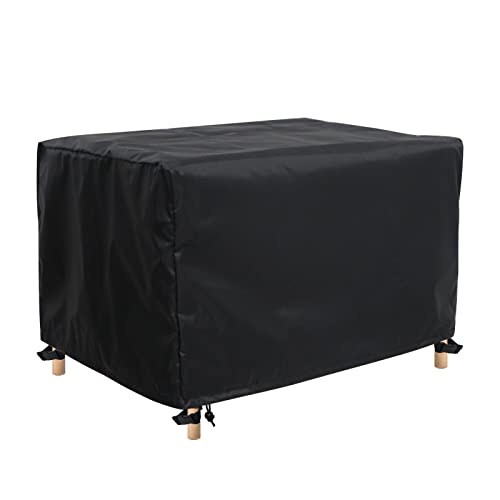 AWNIC Funda Mesa Jardín Impermeable, Funda Protectora Muebles Exterior Impermeable Tela Oxford Resistente al Desgarro 170X115X71cm