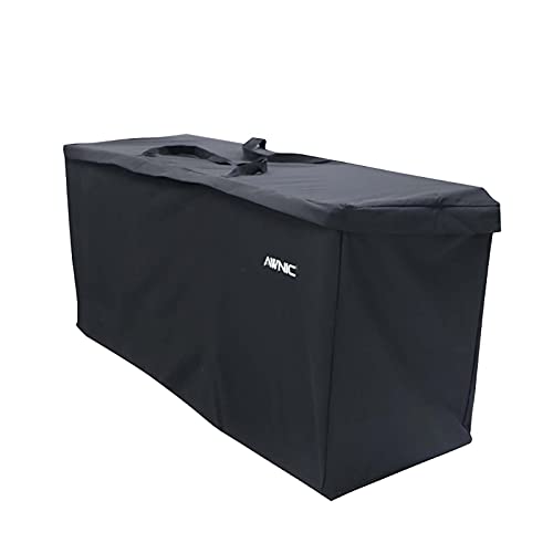 Awnic Funda protectora impermeable y resistente al Bolsa de almacenamiento y funda protectora para cojín de salón 600D, 125 x 40 x 55 cm