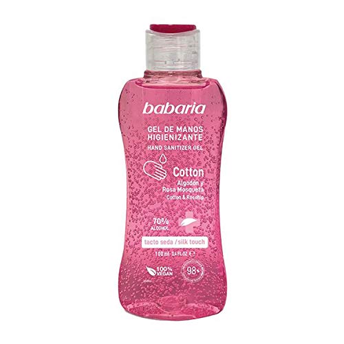 Babaria – Gel de manos hidroalcohólico higienizante cotton – 70% alcohol - 100 ml