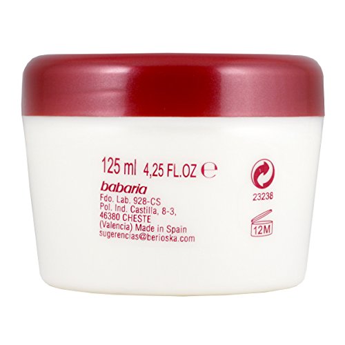 Babaria Rosa Mosqueta Crema Facial 4 Efectos Tratamiento Facial, Blanco, 125 Mililitros