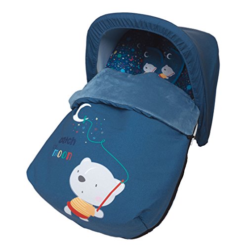 Babyline 3000604R - Saco Portabebé Polar COMPLETO Universal + Capota de Regalo !!!!!, unisex