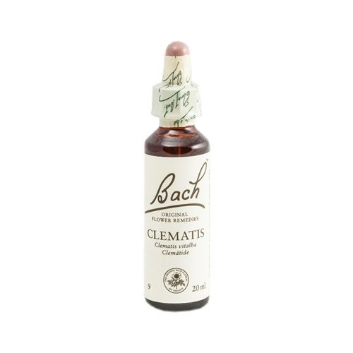 BACH FLORES DE BACH CLEMATIS 20ml - Frasco de cristal de 20 ml con gotero