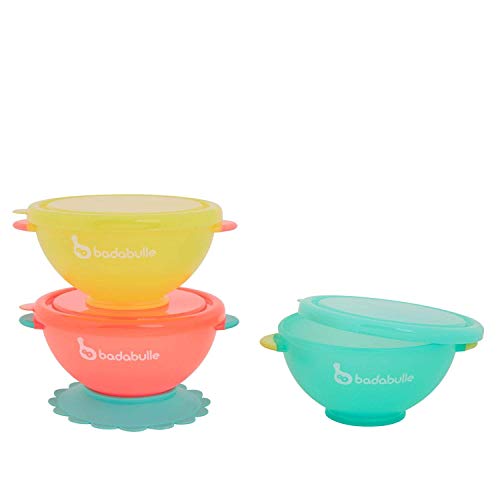 Badabulle Funcolors Bowls Lote de 3 cuencos