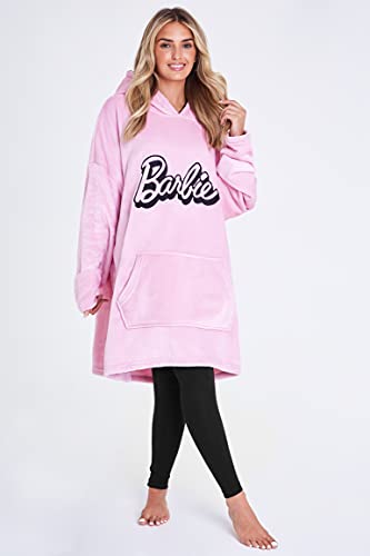 Barbie Sudadera Mujer Oversize Bata Manta Polar Mujer con Capucha