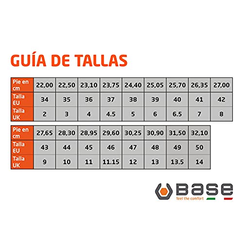 Base Protection, TOLEDO Calzado de Seguridad para Hombres y Mujeres, Negro y Rojo, Talla 41