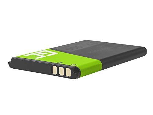 Batería de repuesto interna Green Cell BL-4C compatible con Nokia 1661 X2 6230 6300 | Li-Ion | 900 mAh 3.7 V | Batería de reemplazo para teléfono móvil del smartphone | Recargable