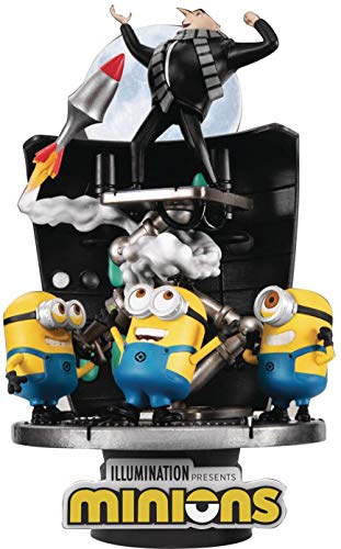 Beast Kingdom Toys Minions D-Stage PVC Diorama Robando Luna 15 cm (DS-050)