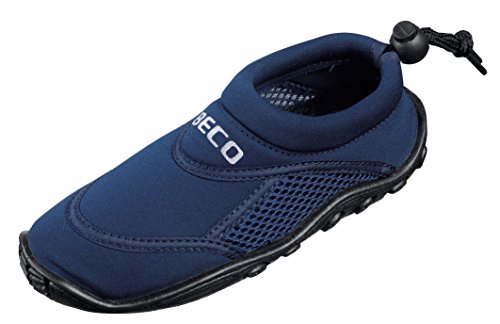 Beco Surf-Und Badeschuhe-92171, Zapatillas Impermeables Unisex Niños, Azul (Marine 7), 32 EU