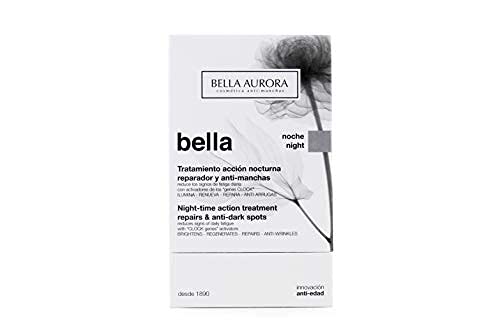 Bella Aurora Crema de Noche Anti-Arrugas Mujer 35+ Años, 50 ml | Anti-Edad | Anti-Manchas | Tratamiento Facial Hidratante para Mujer | Pieles Maduras | Bella