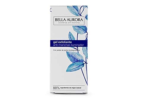 Bella Aurora Gel Exfoliante Facial Anti-Manchas | Limpia la Piel en Profundidad | Peeling Facial Enzimático para la Cara, 75 ml