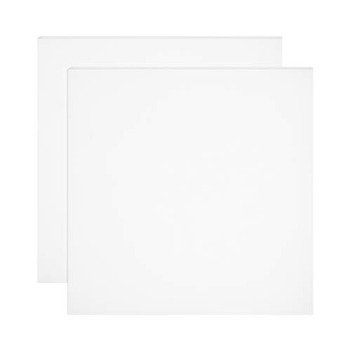 BENECREAT 2 PCS Placa de de Silicona Lámina de Silicona Blanca 250x250x1mm Tablero de Juntas Resistente a Altas Temperaturas, Utilizado para Hacer Juntas y Sellos