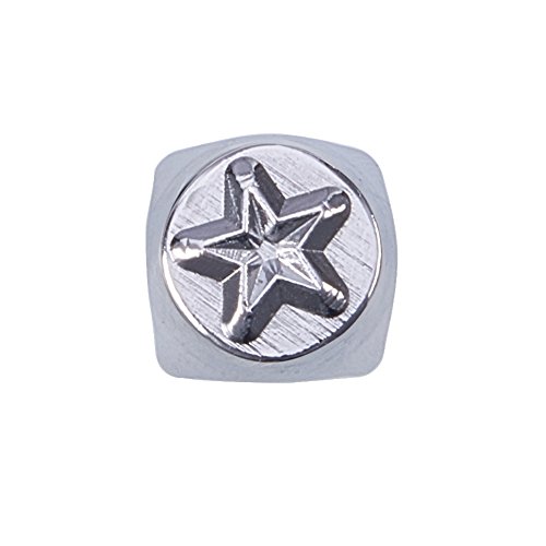 BENECREAT 6mm 1/4" Herramienta de Estampado de Dibujo,Sello de Metal Sellos de Perforado Puzones para Estampado de Patrones sobre Joyería,Metal, Madera y Cuero