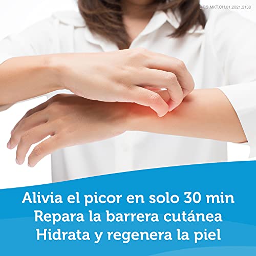 Bepanthol Calm Crema para Aliviar el Picor y Enrojecimiento de las Irritaciones Cutáneas en Solo 30 Minutos, Sin Cortisona, 20 g