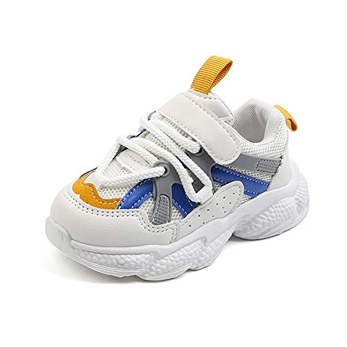 Berimaterry 0-7 Años Zapatillas niños y niñas Malla Transpirable Suela Suave Zapatillas Deportivas para Correr Deportivas niño Antideslizantes Patos Bebe Primeros Pasos Zapatos Colegio niño