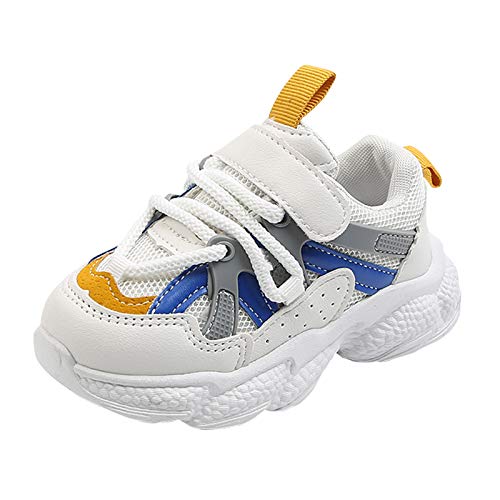 Berimaterry 0-7 Años Zapatillas niños y niñas Malla Transpirable Suela Suave Zapatillas Deportivas para Correr Deportivas niño Antideslizantes Patos Bebe Primeros Pasos Zapatos Colegio niño