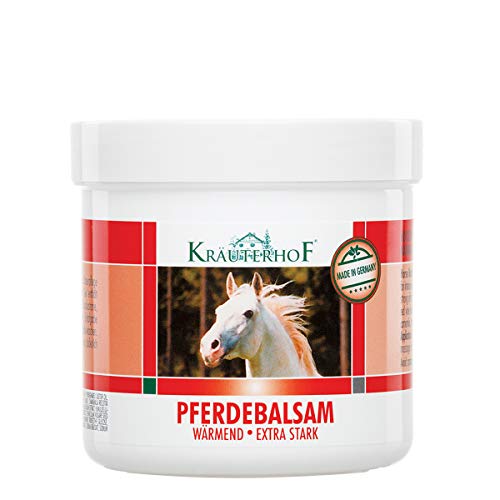 Betz Bálsamo de caballo cálido extra fuerte de Kräuterhof, 250 ml