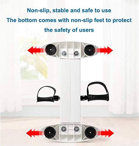 Bicicleta Ejercicio motorizada/Bicicleta discapacitados y discapacitados - Ejercitador Pedal eléctrico Soporte Protector Pierna - Entrenador rehabilitación Personas Mayores