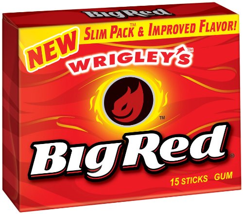 Big Red Slim Pack - Goma de canela