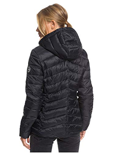 Billabong Coast Road-Chaqueta con Acolchado, Resistente Al Agua, Ligera Y Plegable para Mujer, Anthracite, S