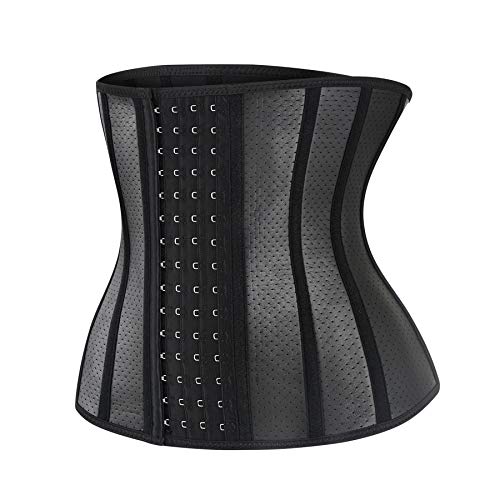 Bingrong Faja Deportiva Neopreno Mujer Entrenador de Cintura Faja Reductora Corset Rreductor Mujer Fitness Waist Trainer Belt Cinturon de Sudoracion