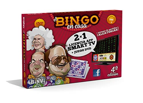 Binvi Bingo 4ª Edicion Nacional 2X1 Online+DVD 160 cartones