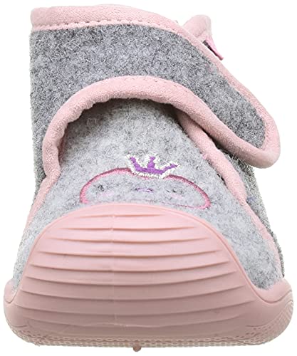 Biomecanics 211162, Pantuflas Niñas, Gris (Fieltro), 23 EU