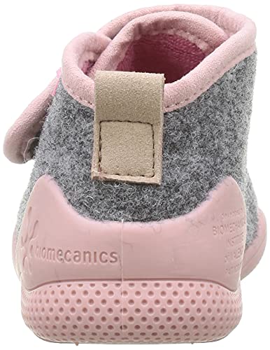 Biomecanics 211162, Pantuflas Niñas, Gris (Fieltro), 23 EU