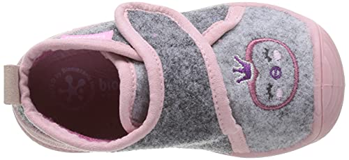 Biomecanics 211162, Pantuflas Niñas, Gris (Fieltro), 23 EU