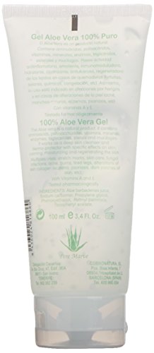 Bionatural 10670 - Gel con aloe vera dermogético, 100% puro en tubo, 100 ml