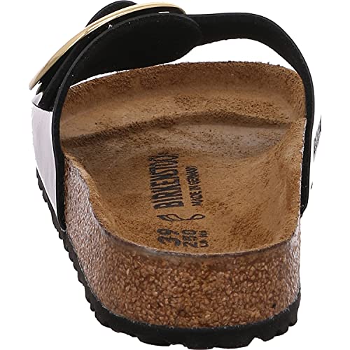 Birkenstock 1019965_38, Diapositivas Mujer, Black, EU